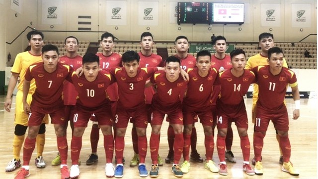 越南室内五人制足球队获得2021立陶宛国际足联室内足球世界杯入场券。
