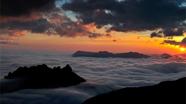越南“云海”的神秘绝景。（图片来源：越南企业报）