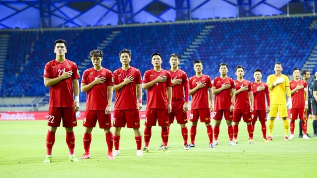 越南国家主席和国会主席祝贺越南足球队