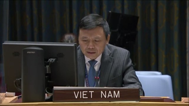 越南驻联合国代表团团长邓廷贵大使。（图片来源：越通社）