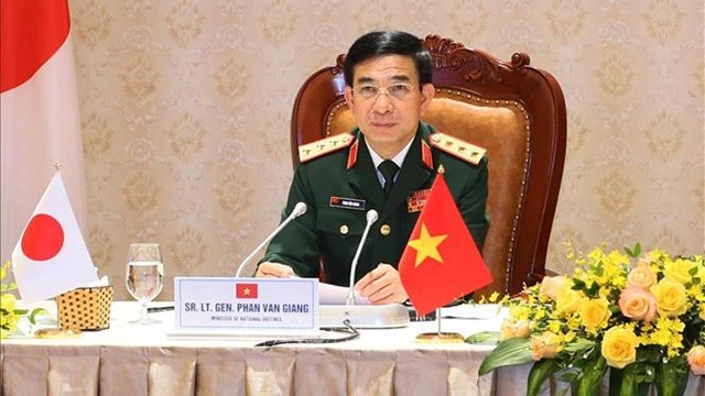 越南国防部长潘文江。