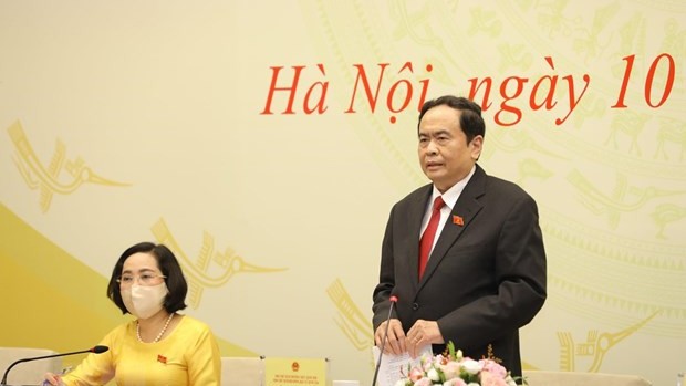 越共中央政治局委员、国会常务副主席、国家选举委员会常务副主席陈青敏。