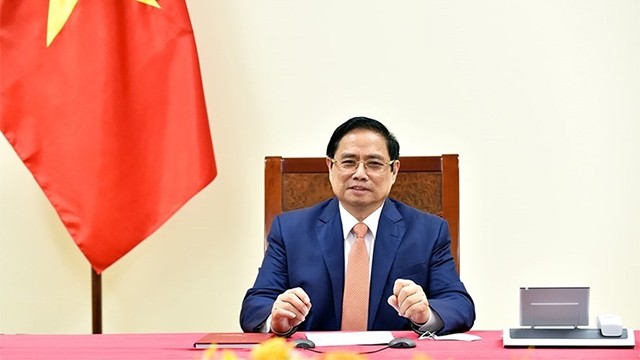越南政府总理范明正。（图片来源：VGP）