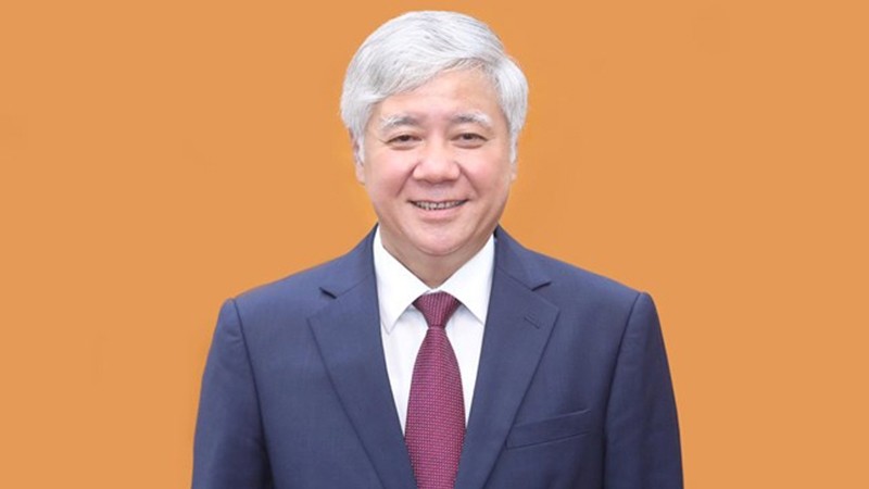 越共中央书记处书记、越南祖国阵线中央委员会主席杜文战。