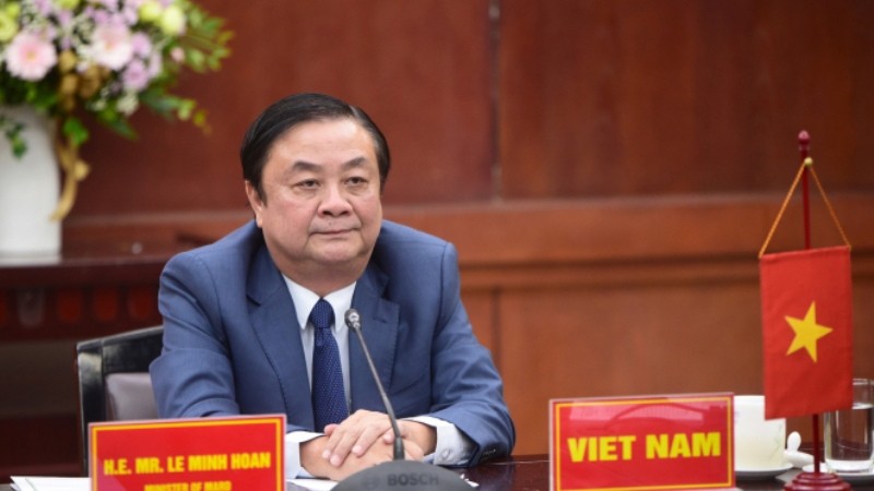 越南农业与农村发展部部长黎明欢。
