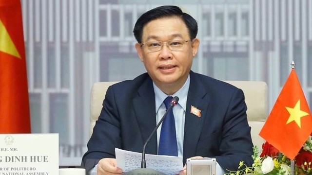 越南国会主席王廷惠。（图片来源：越通社）