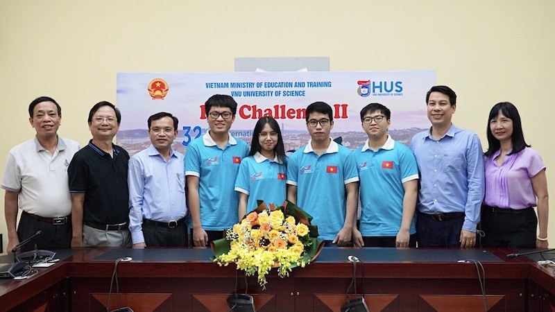 越南学生在2021年国际生物学国际奥林匹克竞赛中摘下四枚奖牌。