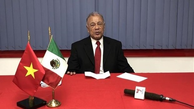 墨西哥劳动党主席阿尔贝托·安纳亚·古铁雷斯。