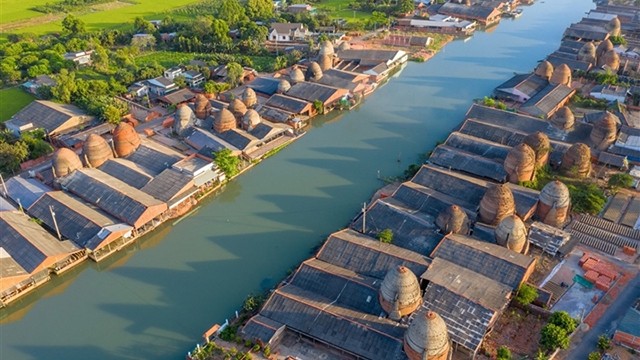 越南西部百年历史的“红砖王国”之美。（图片来源：探索湄空）