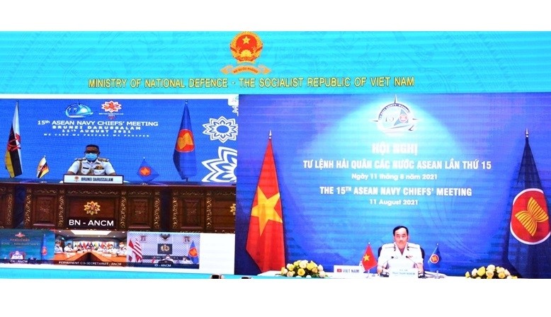 越南代表团出席会议。（图片来源：人民军队报）