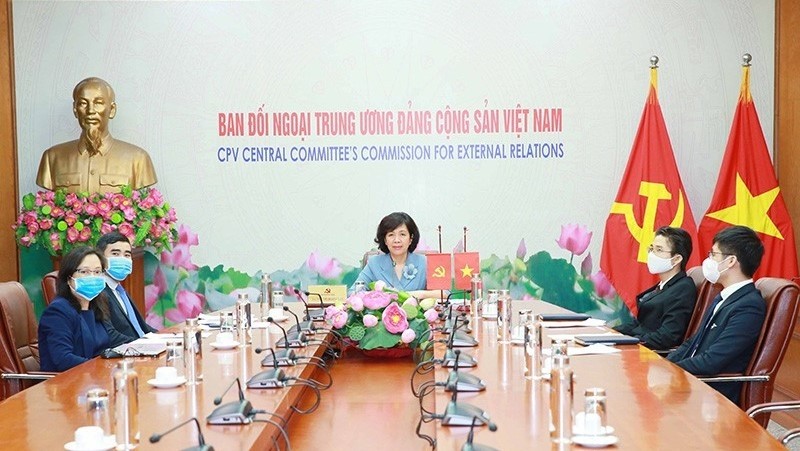 越南共产党代表团出席第36届ICAPP常委会会议。（图片来源：越通社）