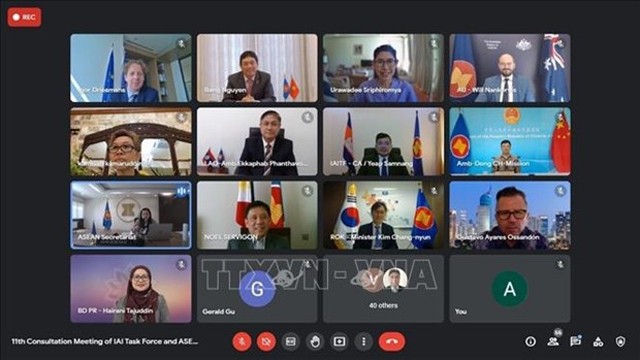 东盟一体化倡议工作组第65次会议以视频形式举行。