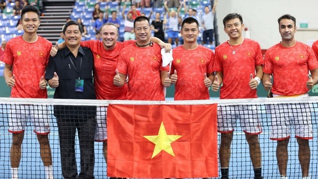 越南网球队。