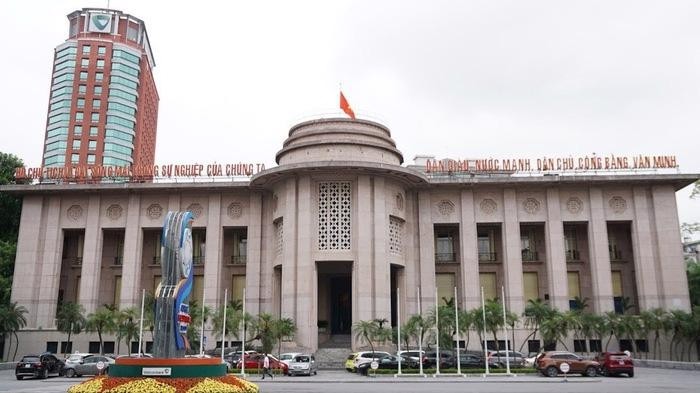 附图：越南国家银行。