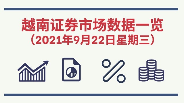 2021年9月22日越南证券市场数据一览 【图表新闻】 