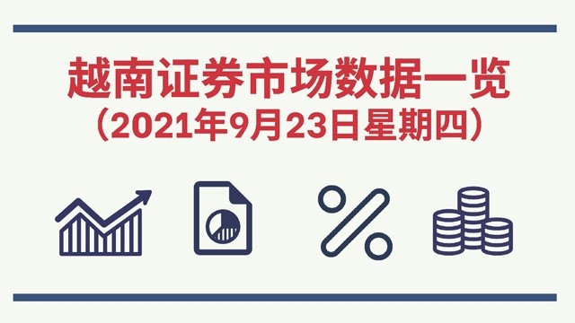 2021年9月23日越南证券市场数据一览 【图表新闻】 