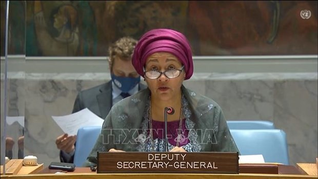 联合国副秘书长阿米娜·穆罕默德。（图片来源：越通社）