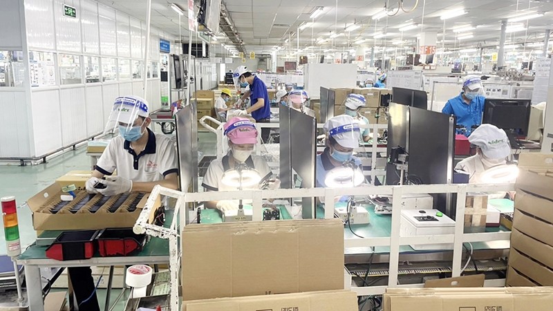 越南日本电产有限公司按照“三个就地”方案开展生产活动。