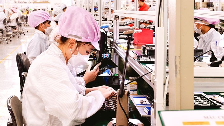 位于北宁省的CrucialTec公司（韩国）在疫情后稳定生产活动。