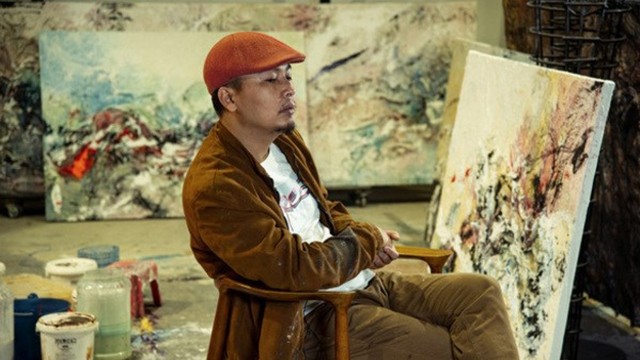 越南艺术家黎有孝。（图片来源：越通社）