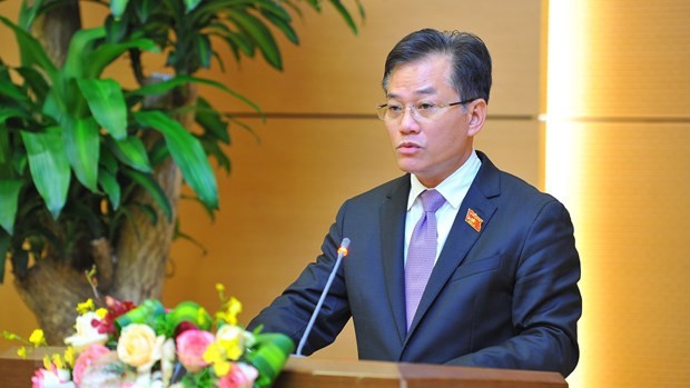 越南国会对外委员会副主任敦俊峰。（图片来源：越通社）