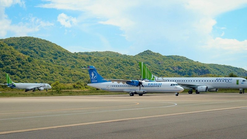附图：昆岛机场。