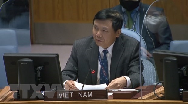 越南常驻联合国代表团团长邓廷贵大使。（图片来源：越通社）