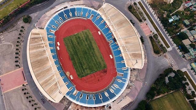 越南河内市美廷体育场。