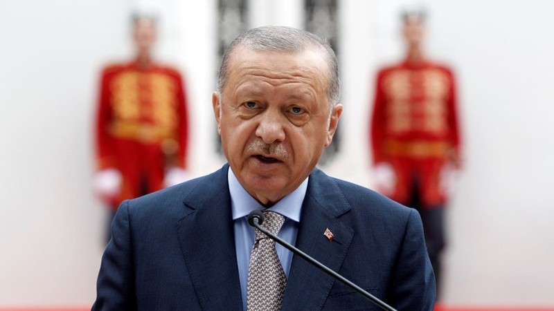 土耳其总统埃尔多安。（图片来源：路透社）