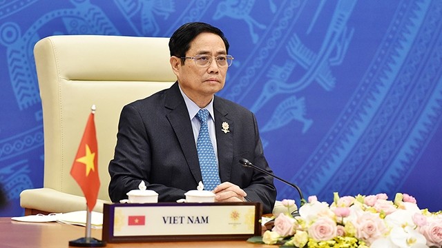 范明正总理出席第38届东盟峰会。（陈海 摄）