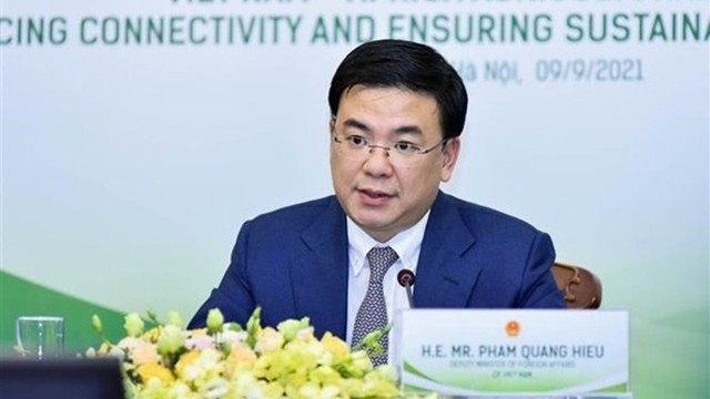 越南外交部副部长范光效。（图片来源：越通社）