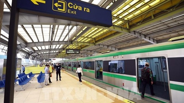 河内城市铁路吉灵-河东线将于11月10日前竣工投运。