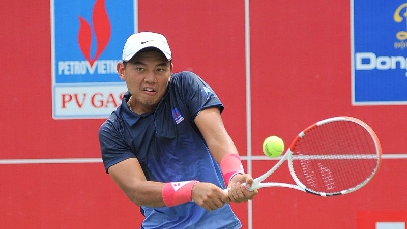 越南网球运动员李黄南在埃及职业比赛赢得冠军。