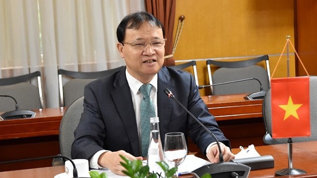 越南工贸部副部长、越美贸易与投资委员会（TIFA）副主席杜胜海。
