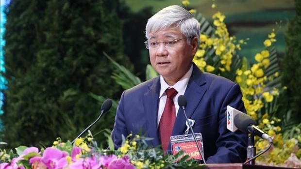 越南祖国阵线中央委员会主席杜文战。