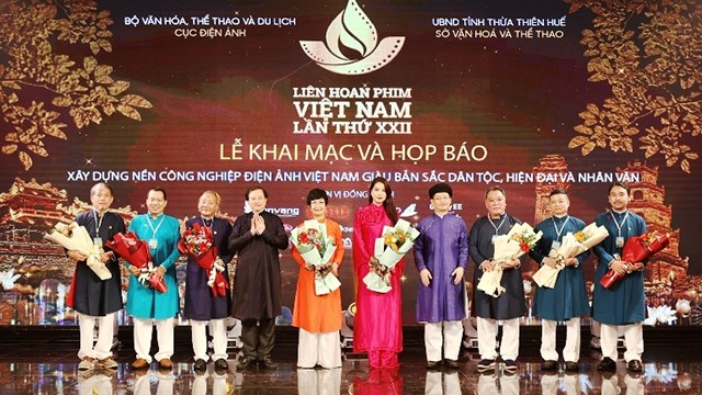 第22届越南电影节开幕式。