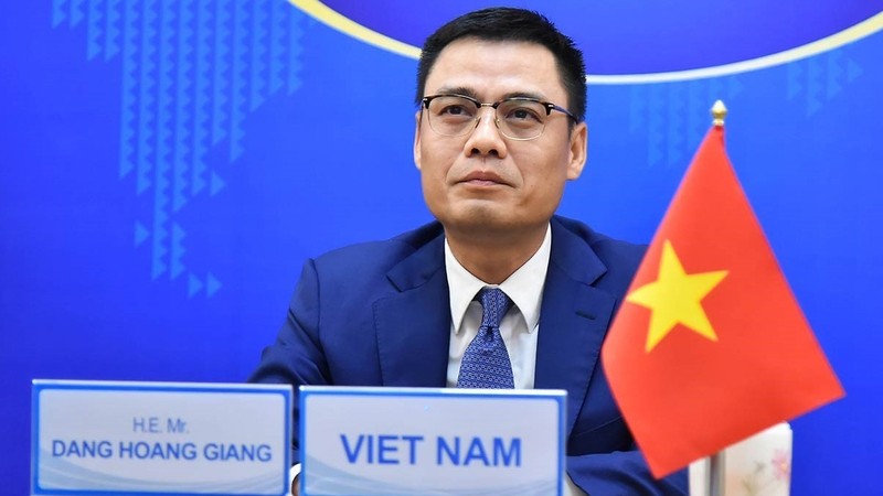 越南外交部副部长邓黄江。