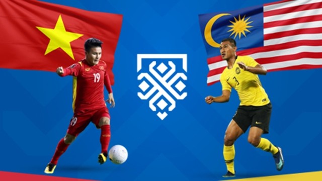 2020年“铃木杯”东南亚男足锦标赛： 越南队对阵马来西亚队