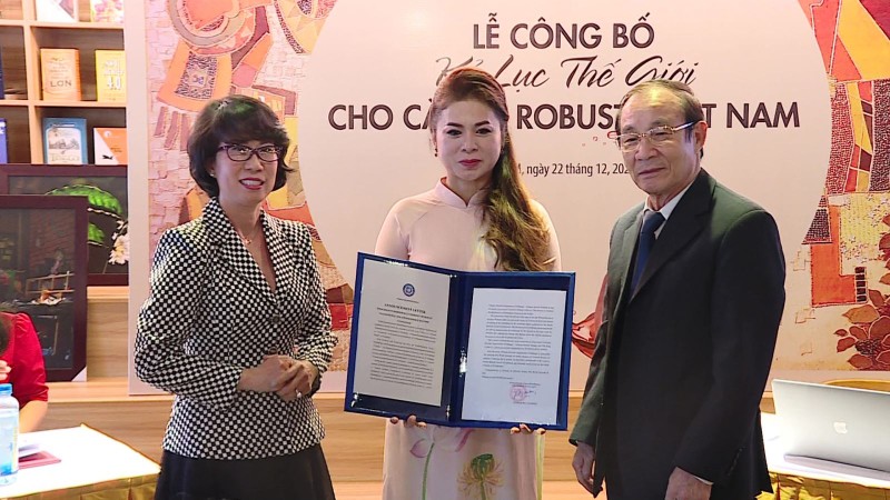 越南罗布斯塔咖啡获得两项世界纪录。