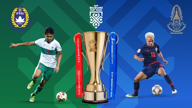 2020年“铃木杯”东南亚男足锦标赛决赛： 泰国队对阵印度尼西亚队