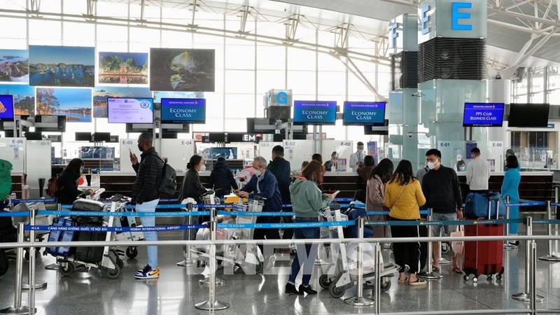 河内内排机场机场接待游客量创纪录。