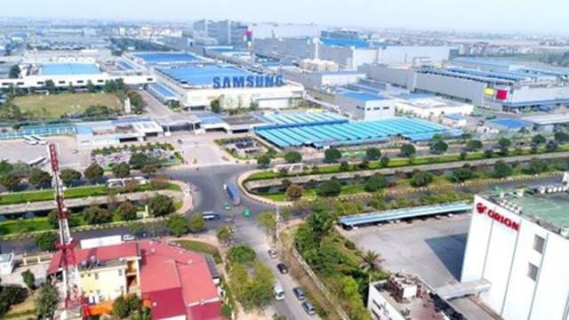 Viglacera设在北宁省的安峰工业区。