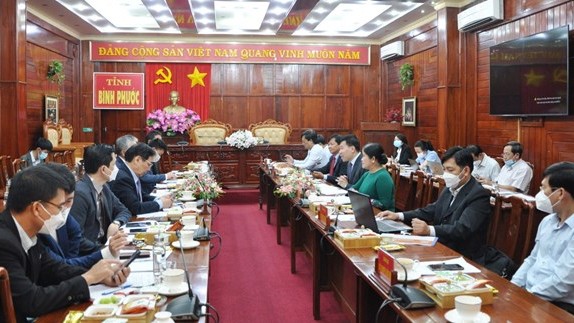 工作座谈会场景。
