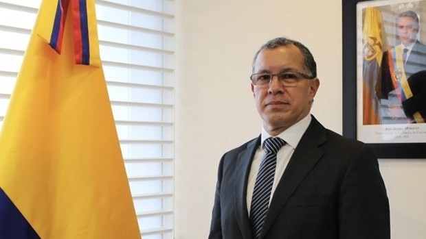 哥伦比亚驻越南大使米格尔·安赫尔·罗德里格斯。（图片来源：越通社）