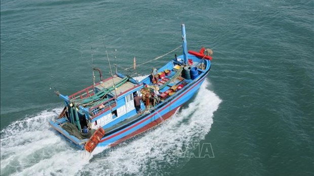 宁顺省渔船。（图源：越通社）