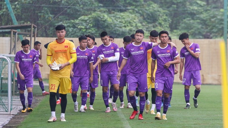 越南U23足球队的球员。