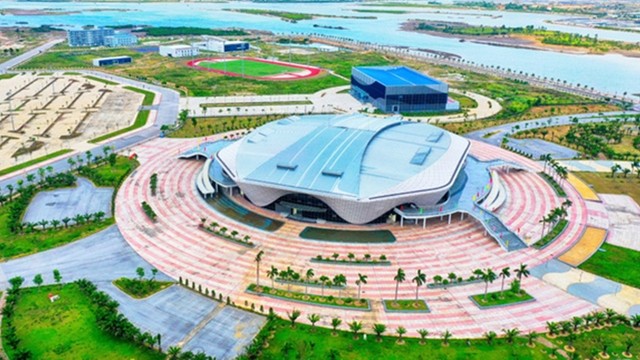 广宁省下龙市体育馆预计成为第九次全国体育运动会开幕式举办地。