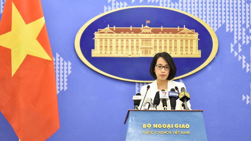 越南外交部副发言人范秋姮。（图片来源：国际报）
