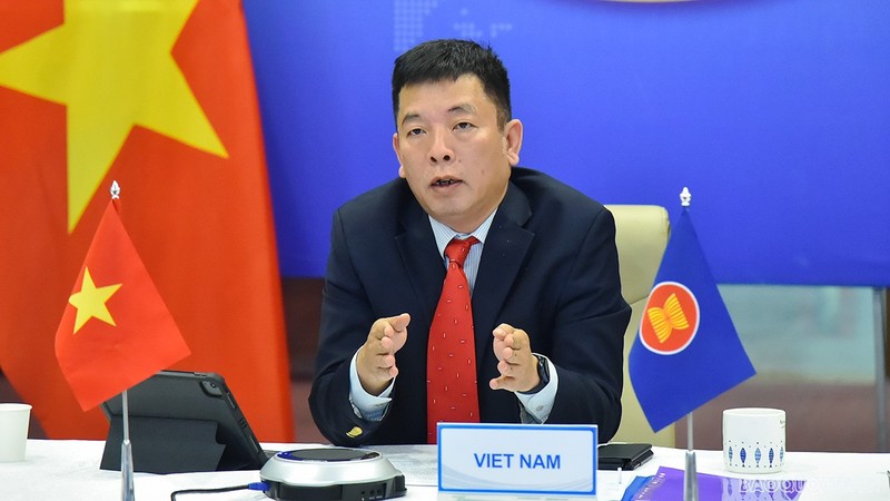 东盟高官会越南代表团代团长武胡大使。（图片来源：国际报）