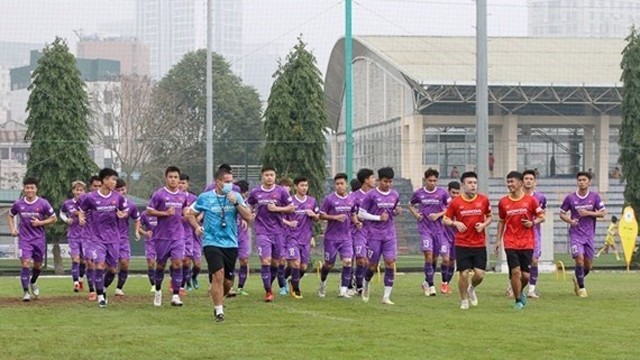 越南U23足球队。